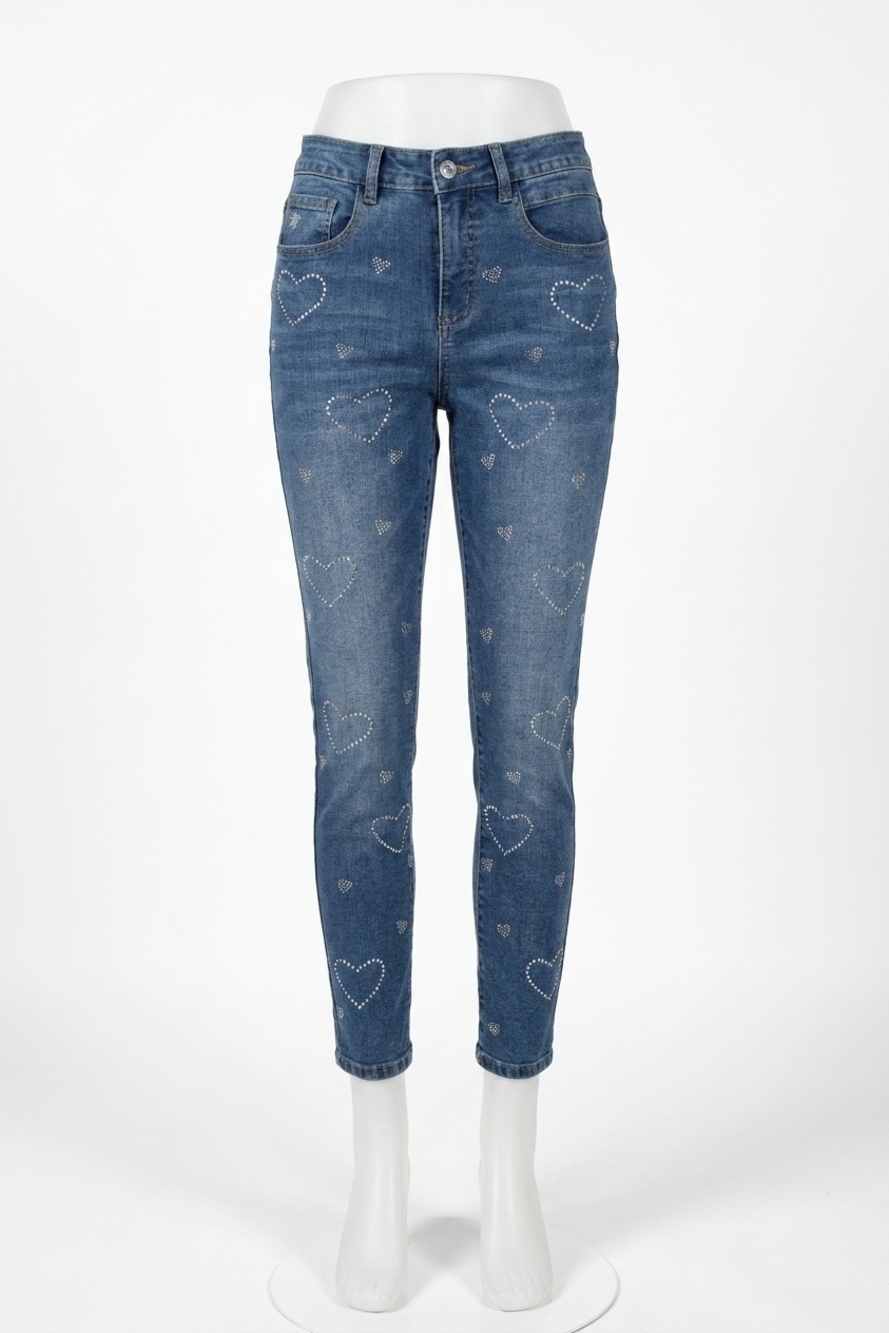 NEW FRANK LYMAN denim pant in blue